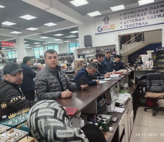 В Буйнакске прошли рейдовые мероприятия по торговым объектам