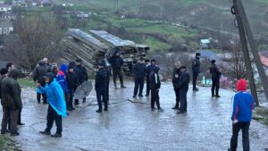 КАК БУЙНАКСК СПРАВЛЯЕТСЯ С  ПОСЛЕДСТВИЯМИ ЛИВНЕЙ: ОПОЛЗНИ В ПРИРЕЧЕНСКЕ