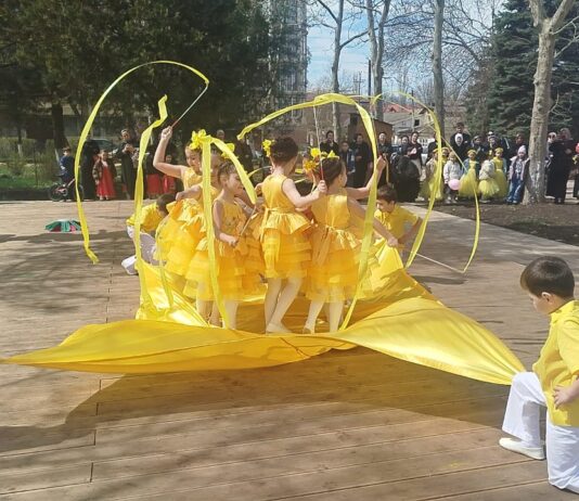 Весенний конкурс в обновленном парке