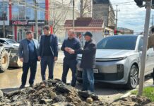 НАЧАТ РЕМОНТ УЛИЦЫ МУСЛИМА АТАЕВА