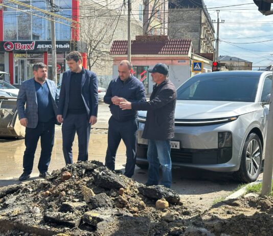 НАЧАТ РЕМОНТ УЛИЦЫ МУСЛИМА АТАЕВА